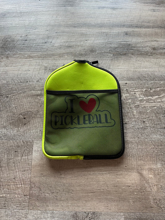 I Love Pickleball Pickleball Paddle Cover