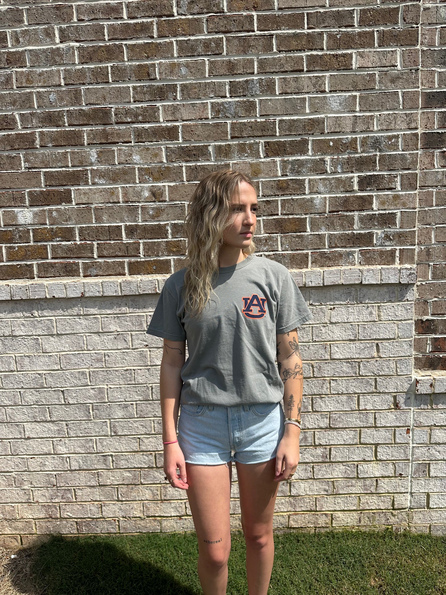 Women's Auburn Tiger Head Shirt