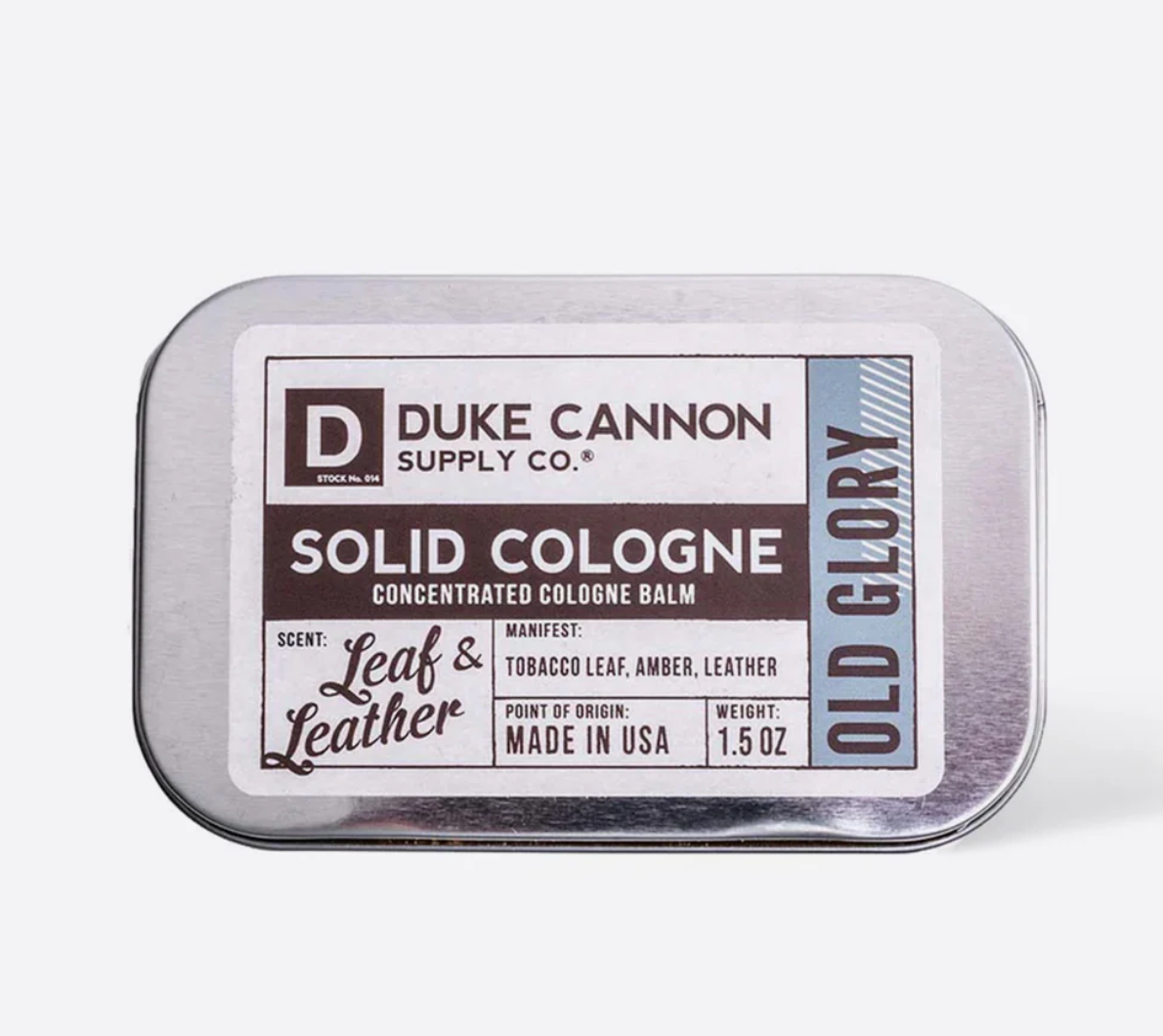 Solid Cologne - Leaf & Leather