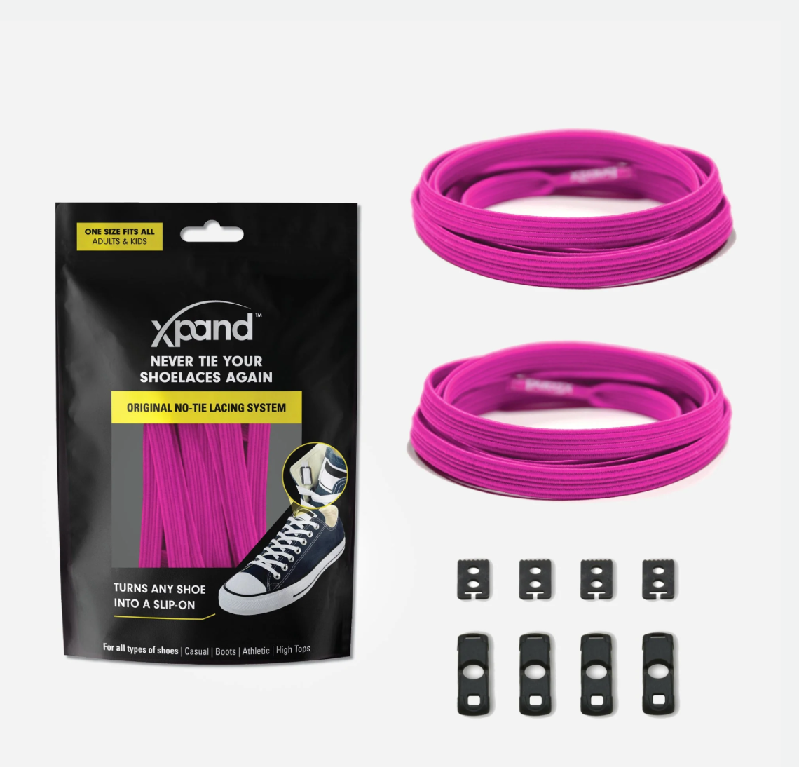 ORIGINAL NO-TIE LACING SYSTEM