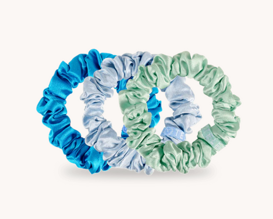 Small Silk Scrunchies
