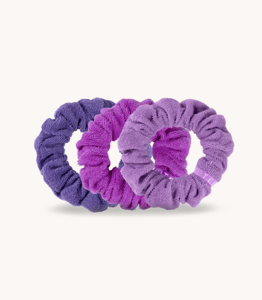 Small Terry Cloth Scrunchies
