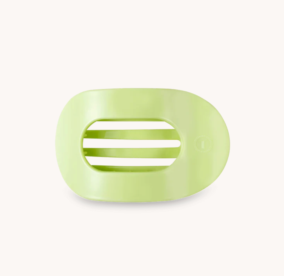 Small Flat Round Hair Clip
