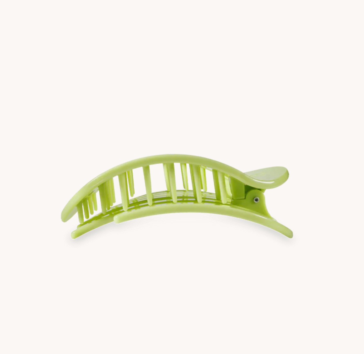 Small Flat Round Hair Clip
