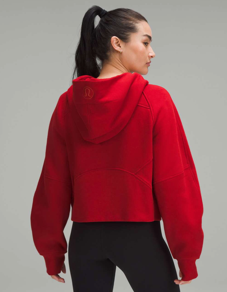 Scuba Oversized Half-Zip Hoodie