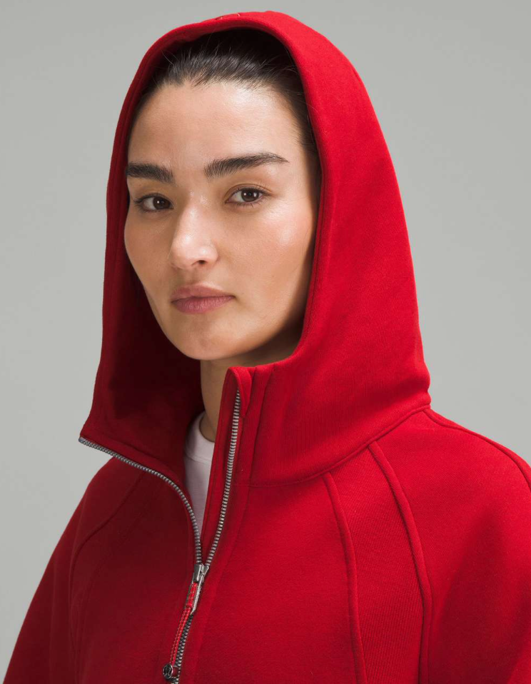 Scuba Oversized Half-Zip Hoodie