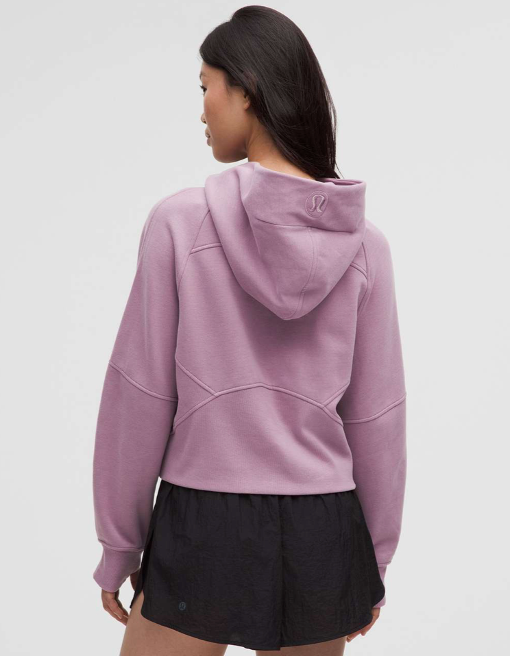 Scuba Oversized Half-Zip Hoodie