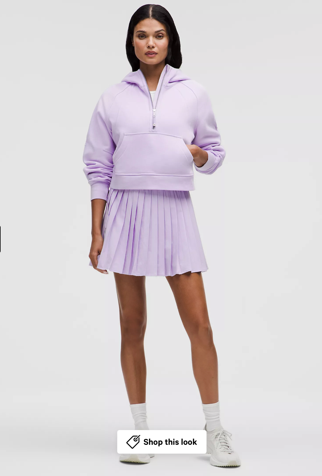 Scuba Oversized Half-Zip Hoodie