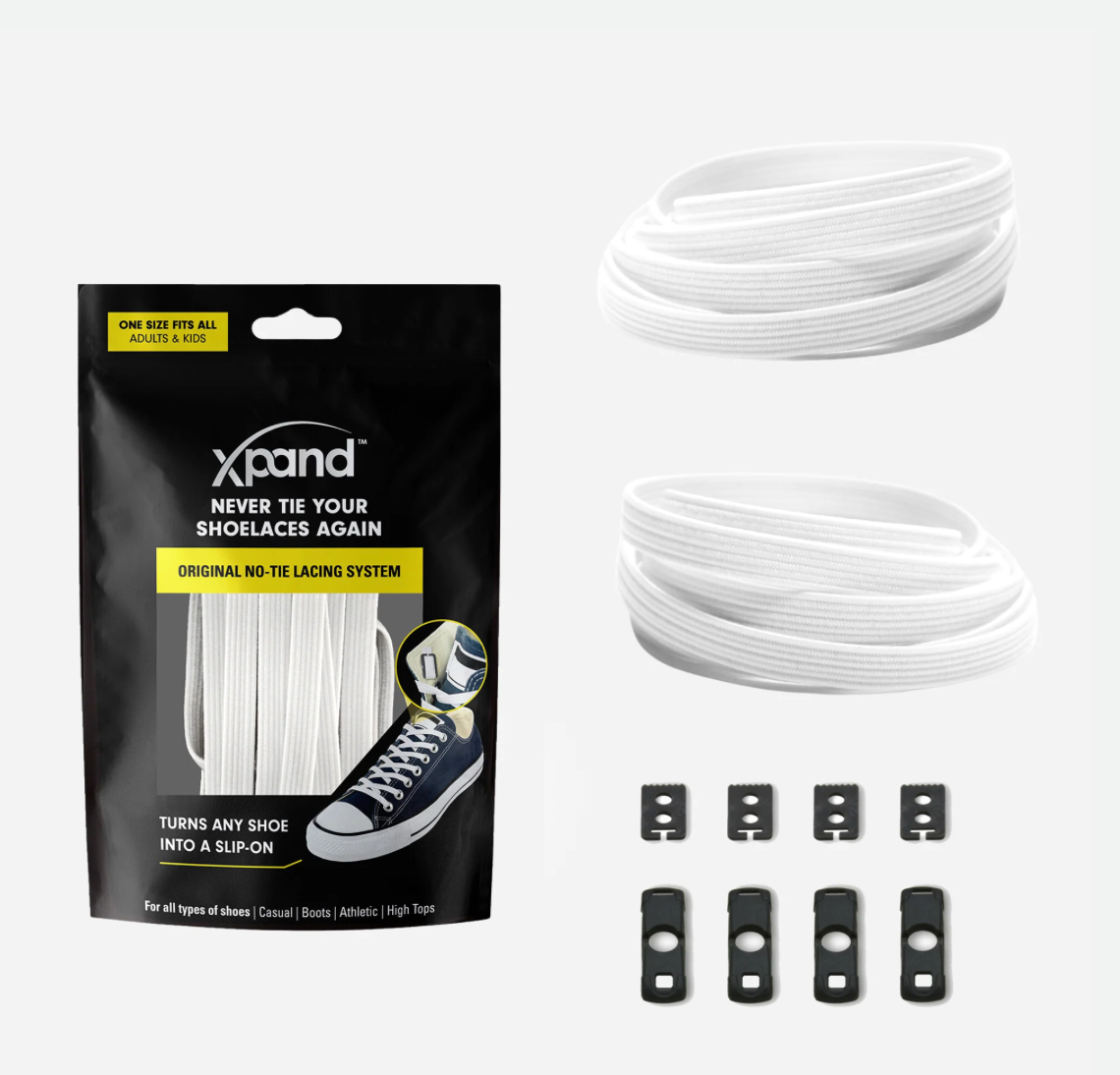 ORIGINAL NO-TIE LACING SYSTEM