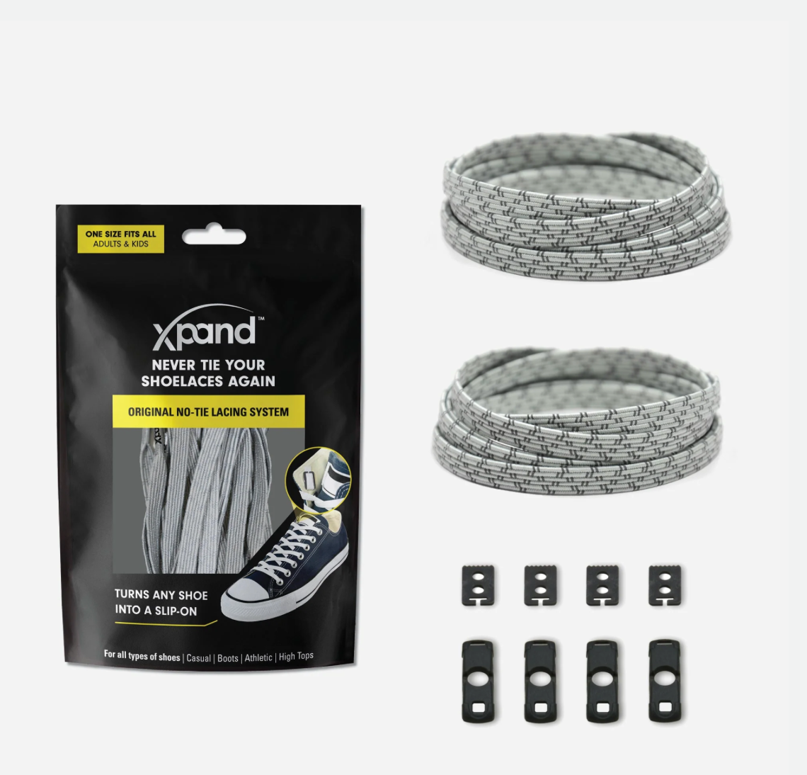 ORIGINAL NO-TIE LACING SYSTEM