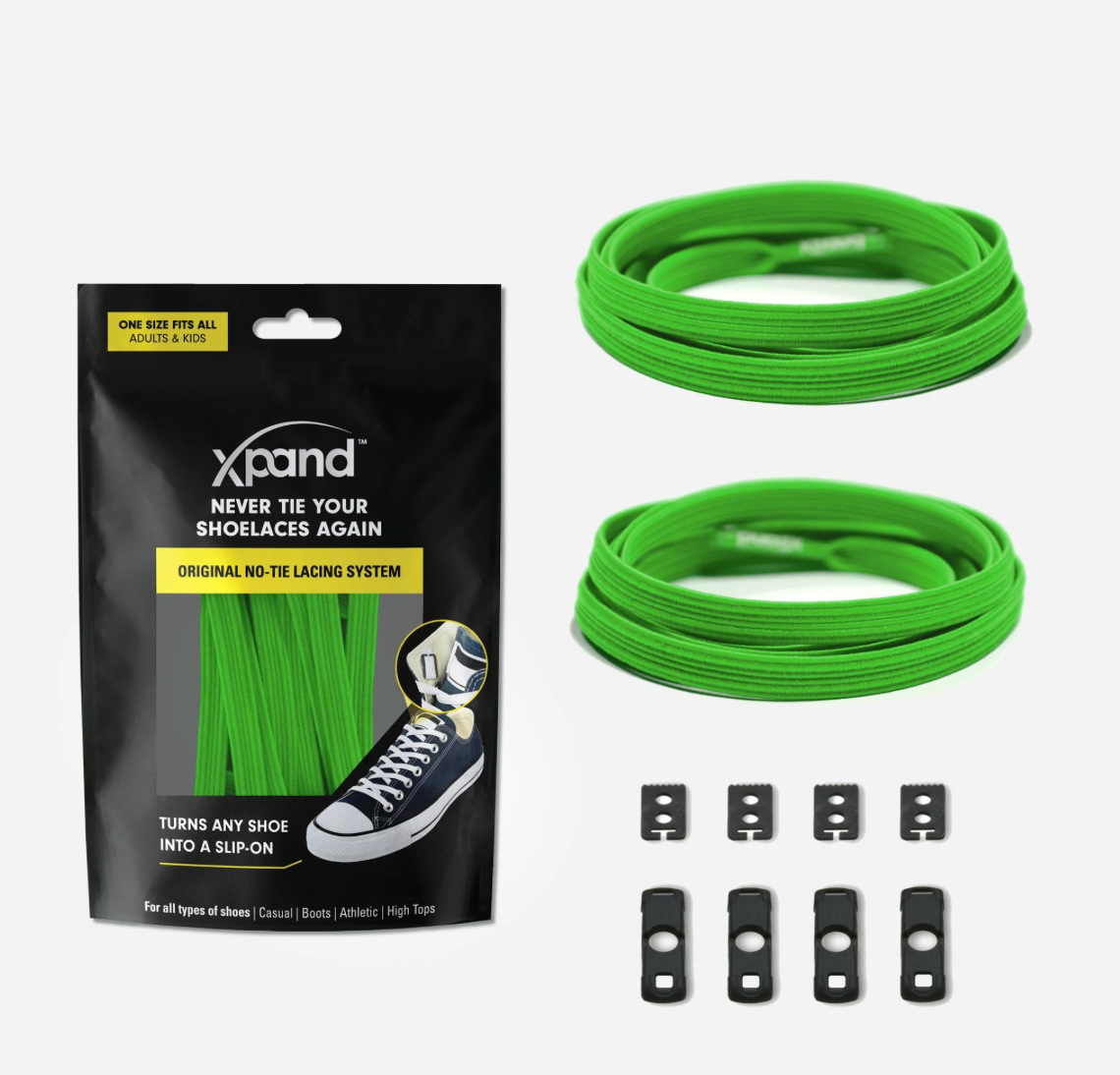 ORIGINAL NO-TIE LACING SYSTEM