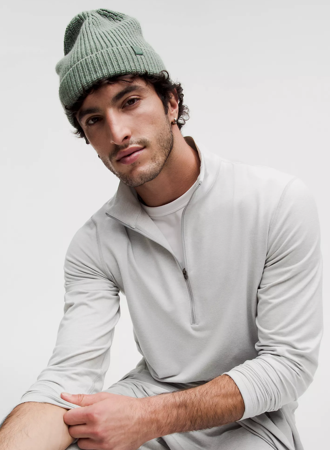 Soft Jersey Half Zip