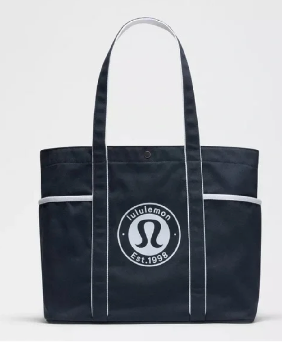 Daily Multi-Pocket Canvas Tote Bag 20L *Logo