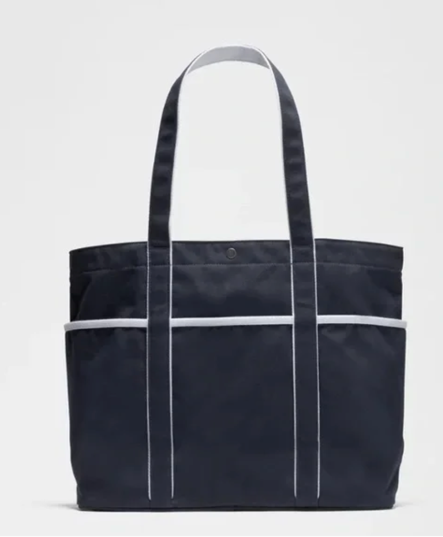 Daily Multi-Pocket Canvas Tote Bag 20L *Logo
