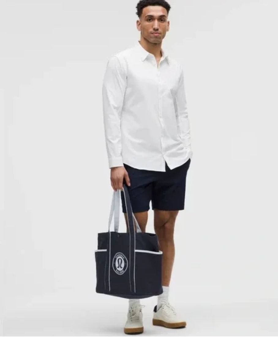 Daily Multi-Pocket Canvas Tote Bag 20L *Logo