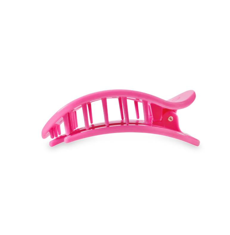 Small Flat Round Hair Clip
