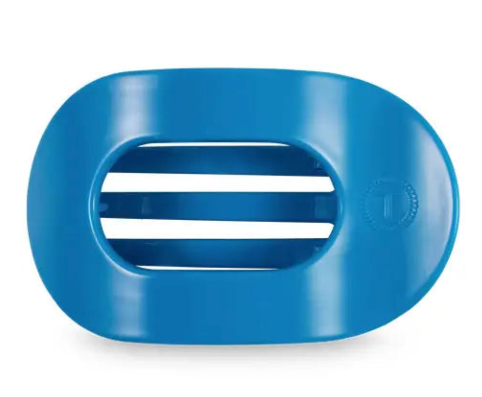 Small Flat Round Hair Clip