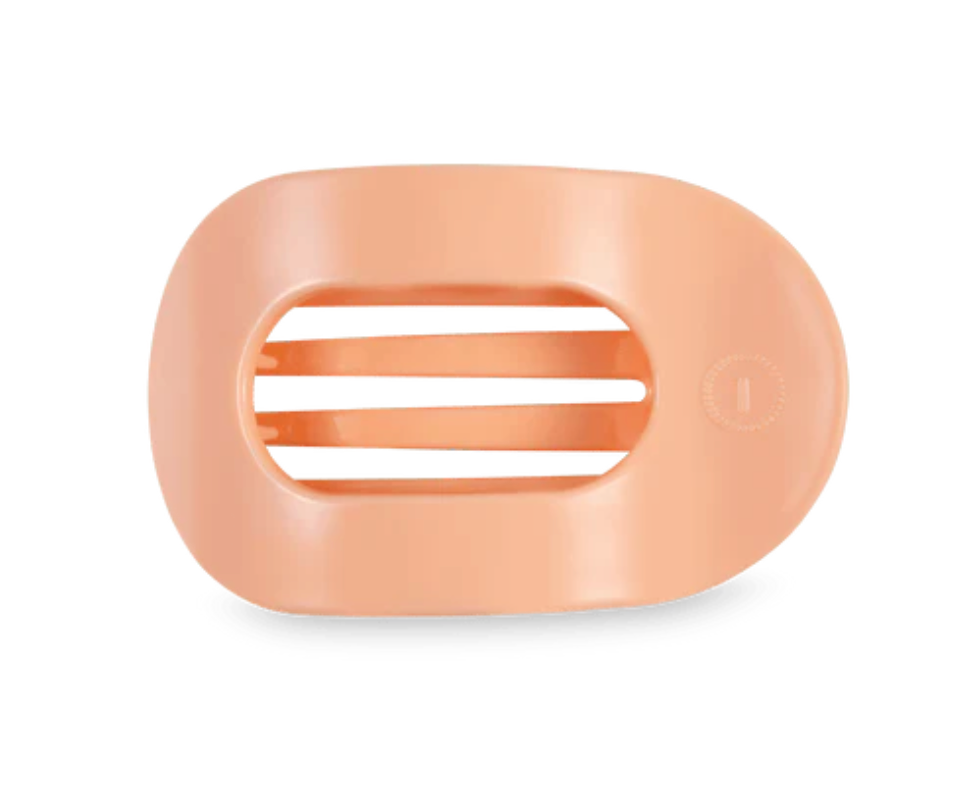 Small Flat Round Hair Clip