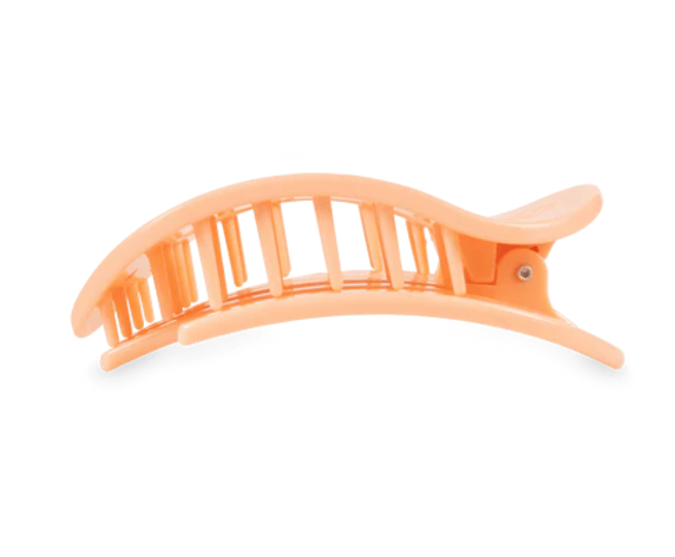 Small Flat Round Hair Clip