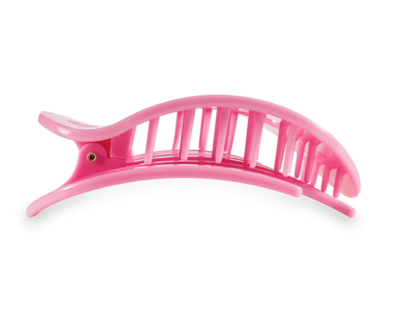 Small Flat Round Hair Clip