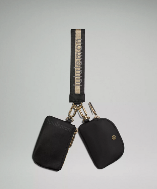 Dual Pouch Wristlet