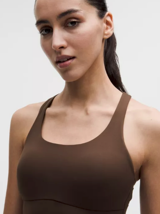 lululemon Energy Longline Bra Evolve Herringbone *Medium Support, B–D Cups