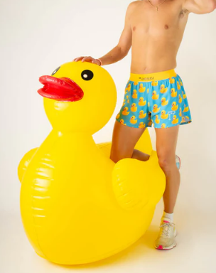 Men's Rubber Ducky 4'' Half Split Shorts