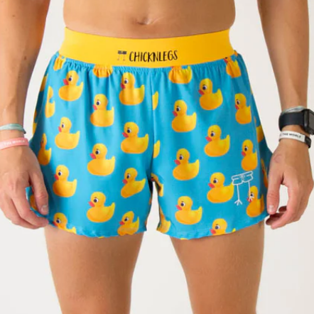 Men's Rubber Ducky 4'' Half Split Shorts