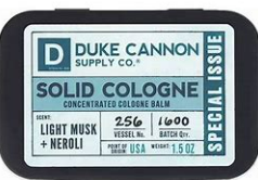 Solid Cologne - Light Musk + Neroli