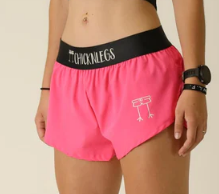 Women's Neon Pink 1.5'' Split Shorts