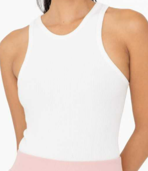 Ribbed Seamless Sleeveless Bodysuit