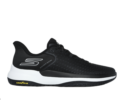 Women's Sketchers Viper Court Elite Black | White