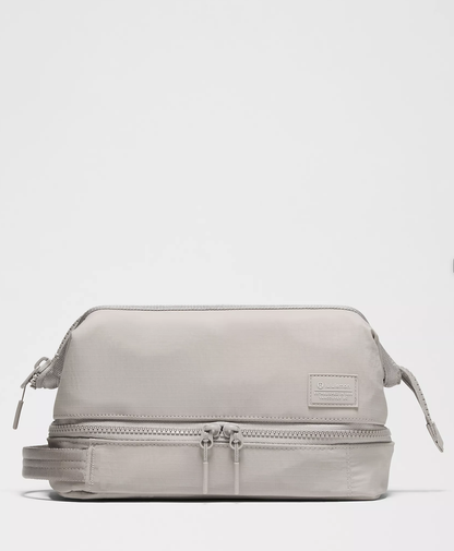 Dual Compartment Toiletry Bag