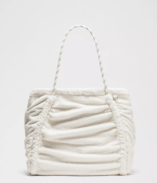 Ruched Tote Bag 24L *Terry