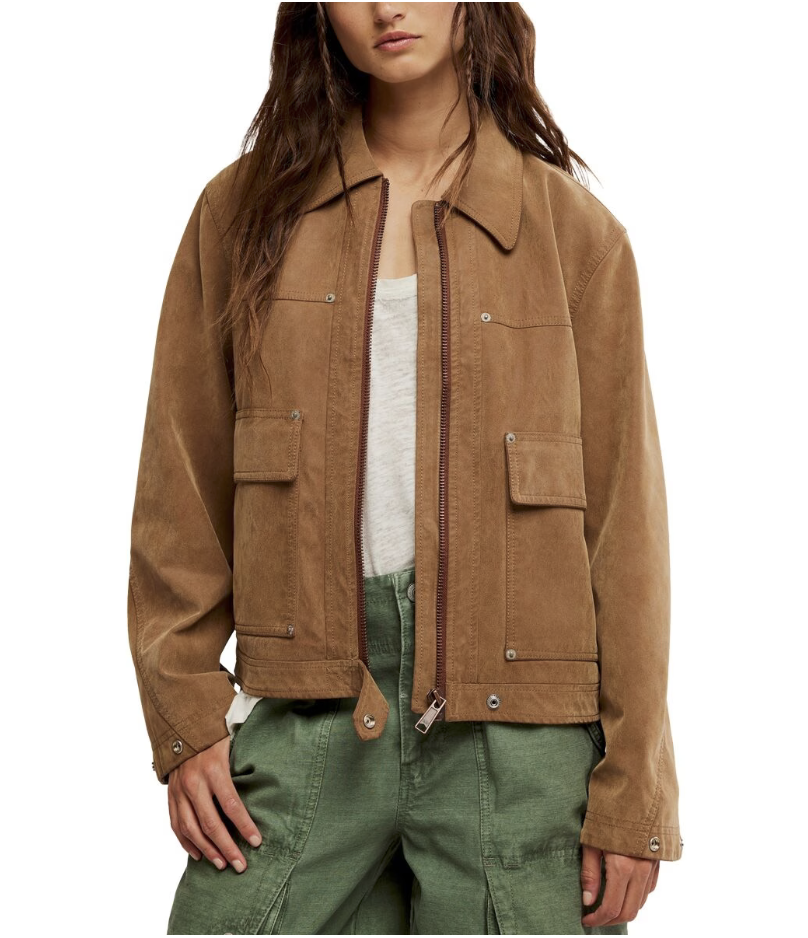Blair Vegan Suede Jacket