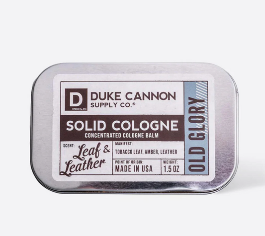 Solid Cologne - Leaf & Leather
