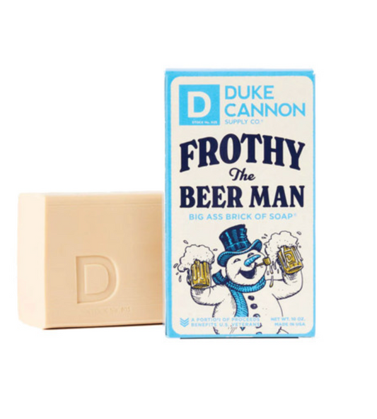 Big Ass Brick Of Soap - Frothy The Snow Man