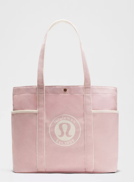 Daily Multi-Pocket Canvas Tote Bag 20L *Logo