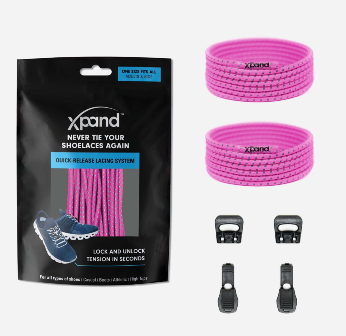 Reflective Round Laces