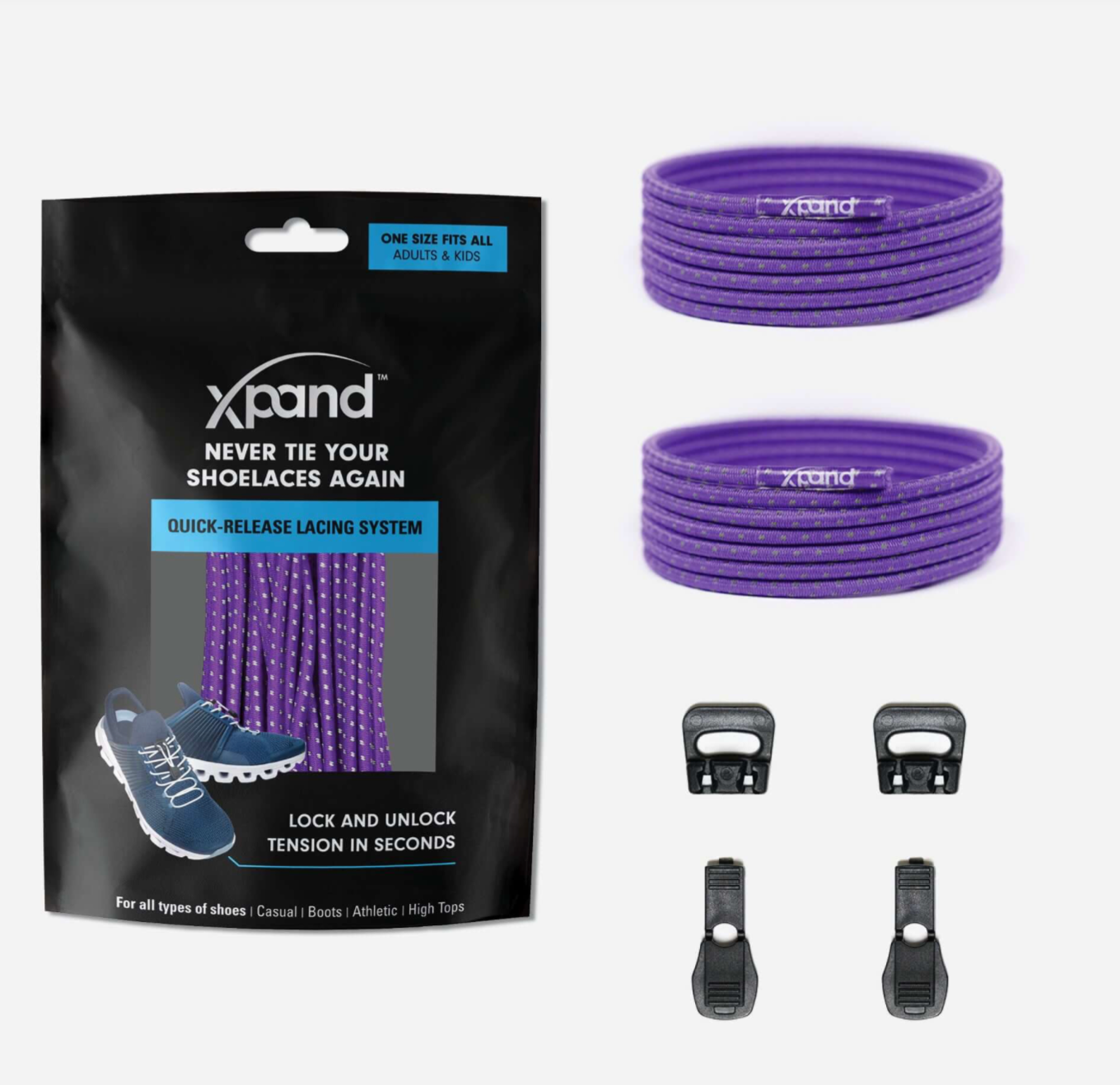 Reflective Round Laces