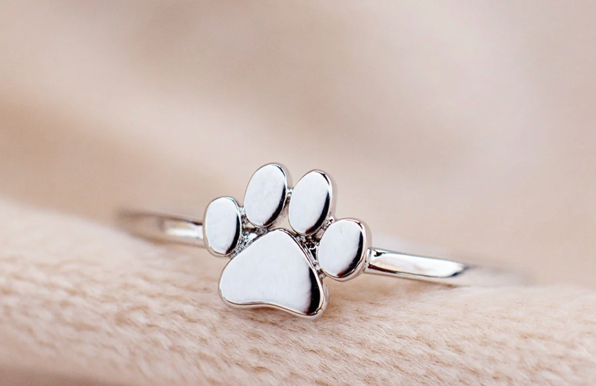 Paw Print Ring