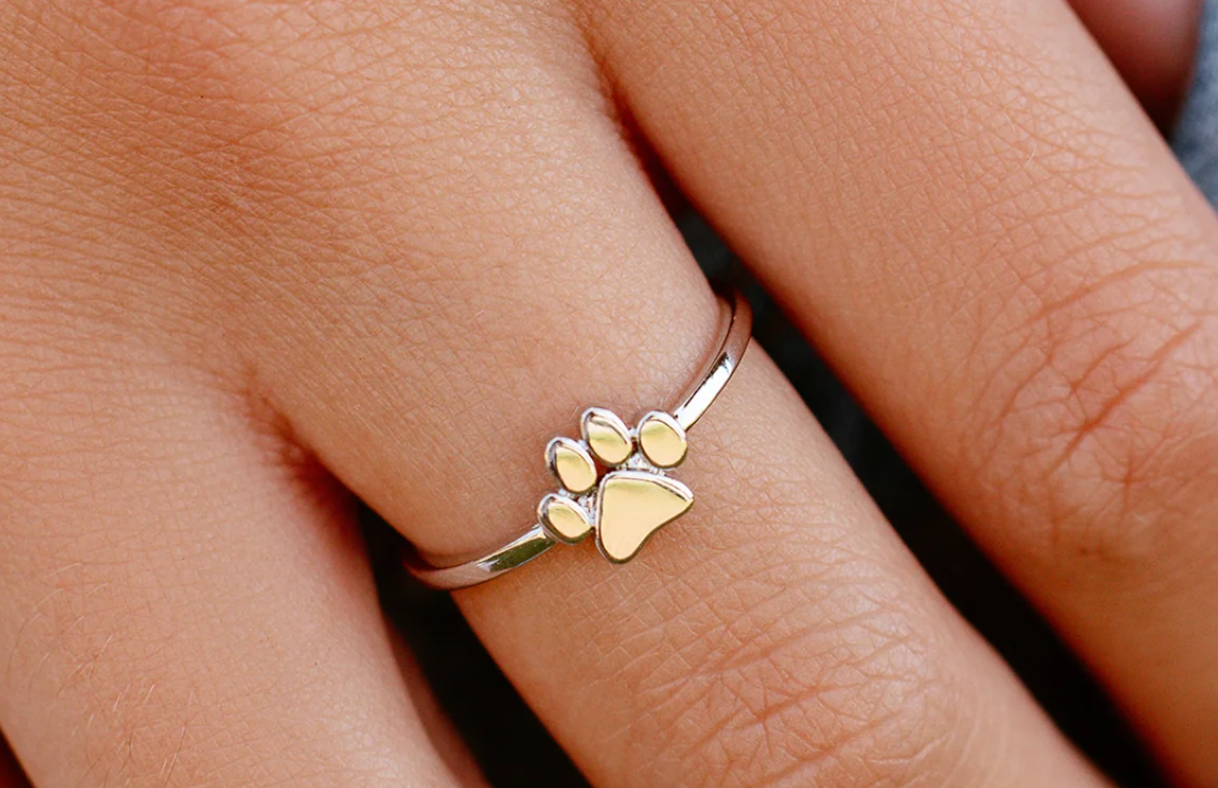 Paw Print Ring