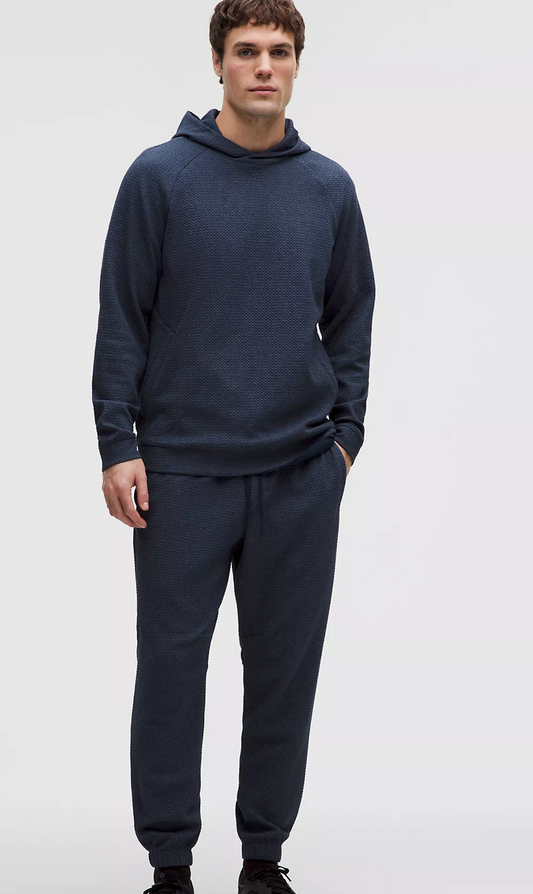 Textured Double-Knit Cotton Jogger
