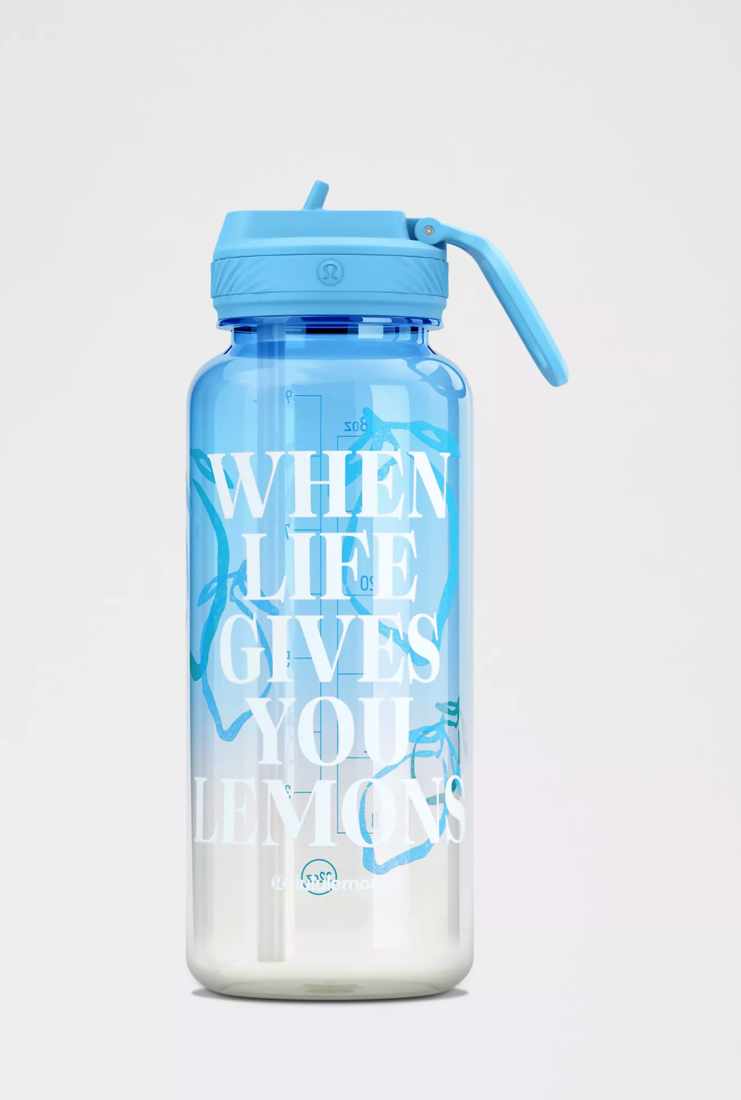 Back to Life Sports Bottle 32oz *Lemons Quote