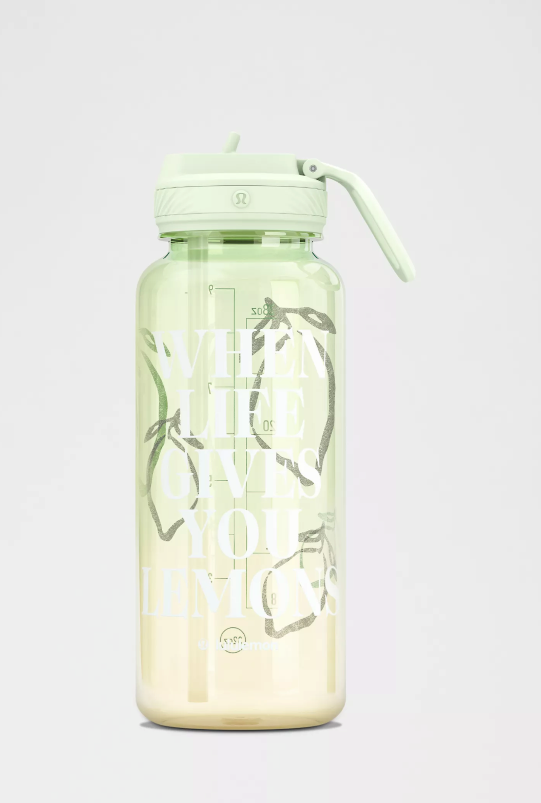 Back to Life Sports Bottle 32oz *Lemons Quote