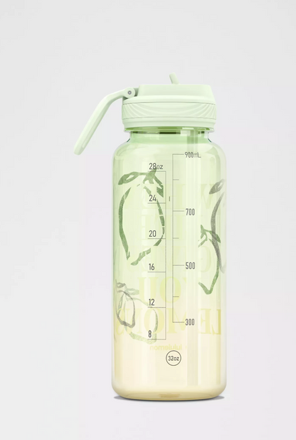 Back to Life Sports Bottle 32oz *Lemons Quote