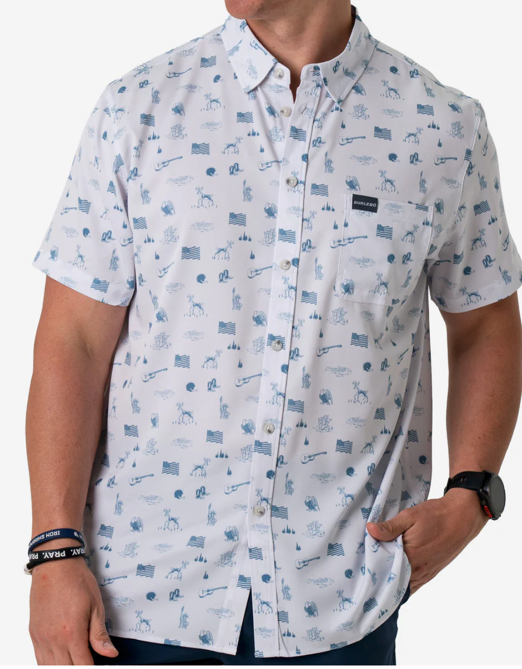 Performance Button Up