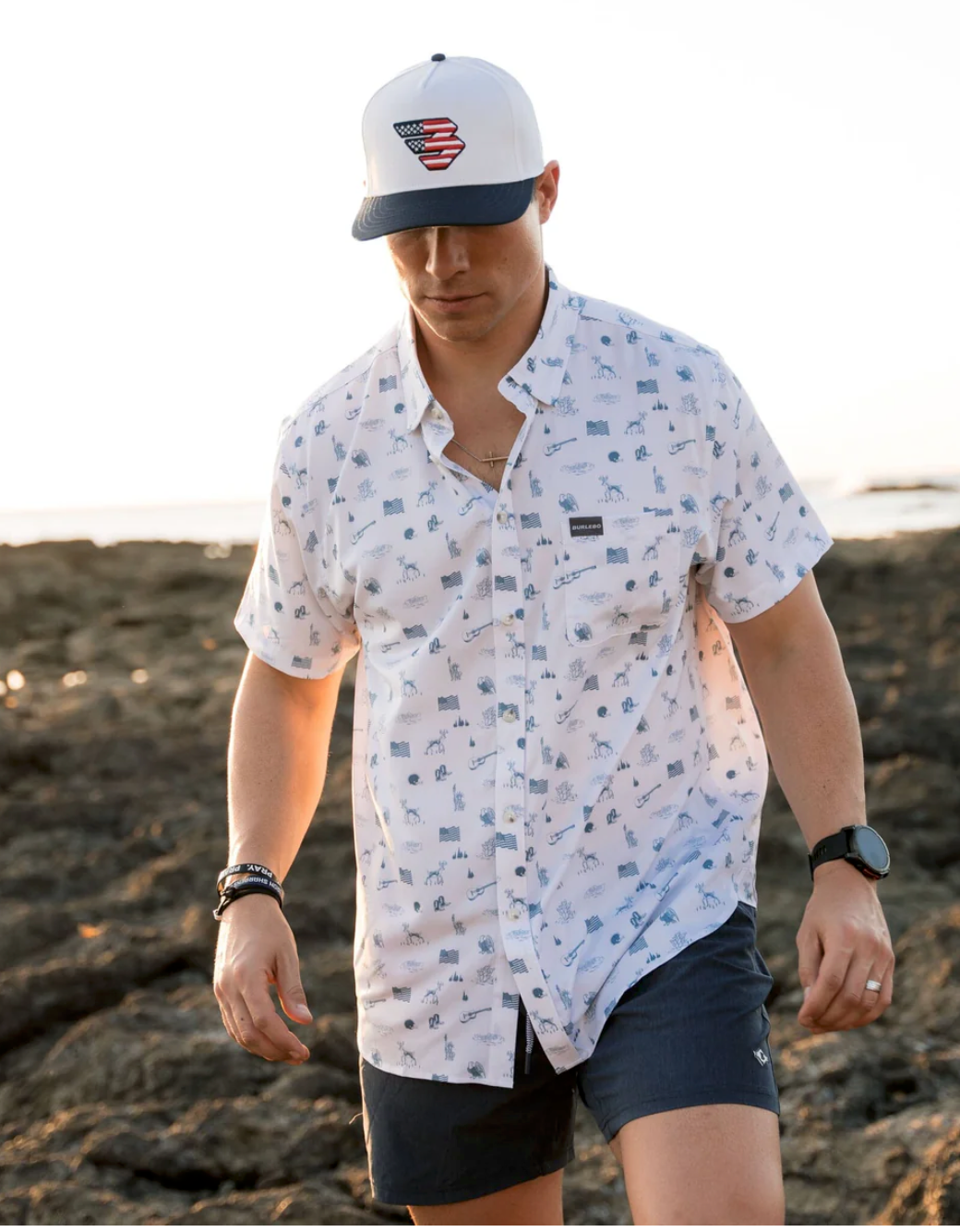 Performance Button Up
