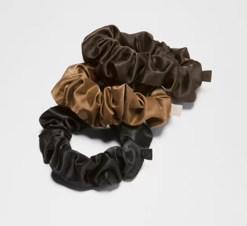 Uplifting Scrunchies Satin *3 Pack