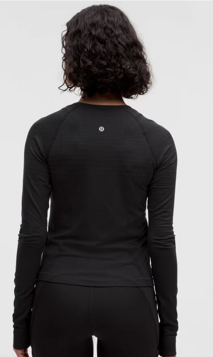 Swiftly Tech Long-Sleeve Shirt 2.0Race Length *Glow Stripe